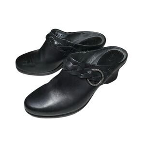 Ariat Braided Leather Wedge Slip-on Boots - 8.5